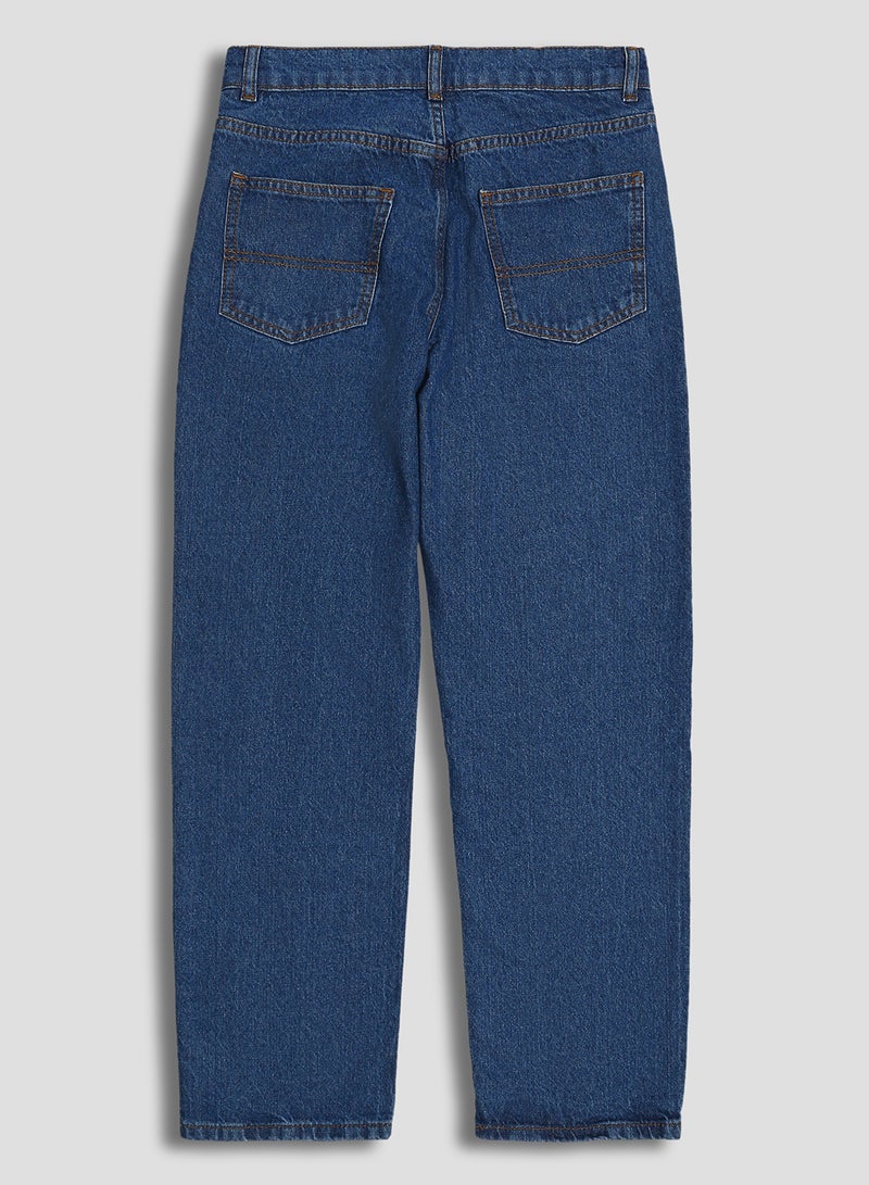 ال سي وايكيكي بنطلون جينز أولادي بقصة مريحة - Image 2